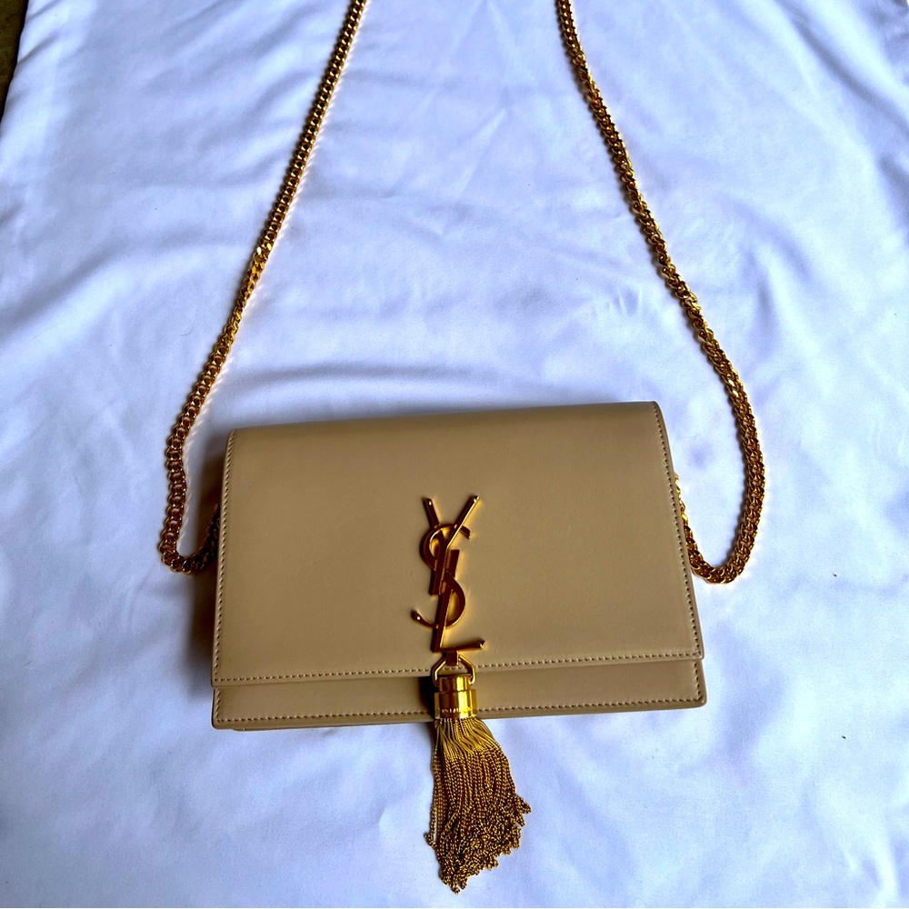 YSL KATE CHAIN WALLET IN LEATHER